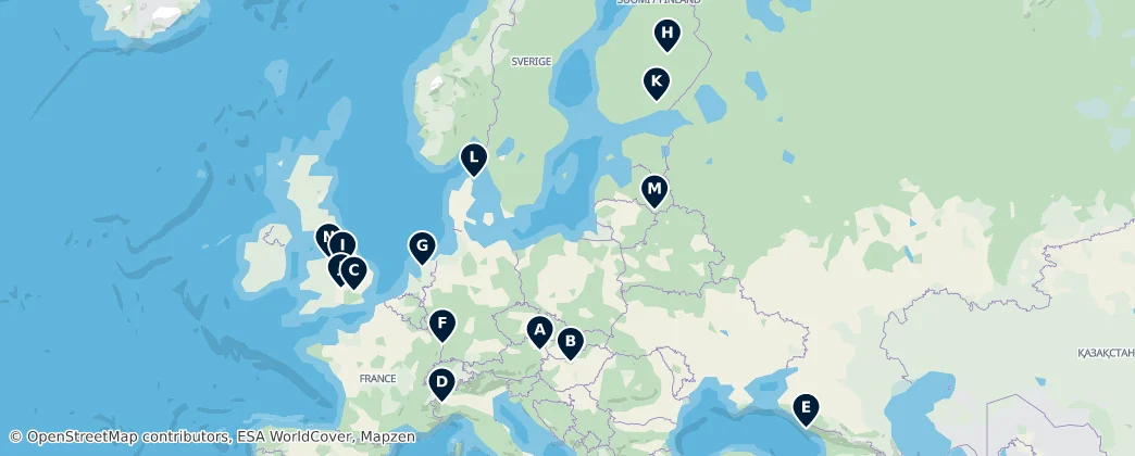 Map of Europe