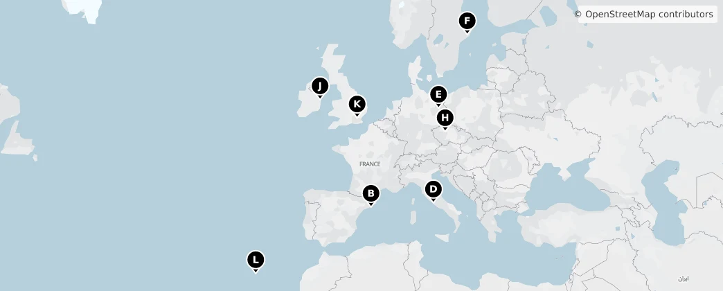Map of Europe