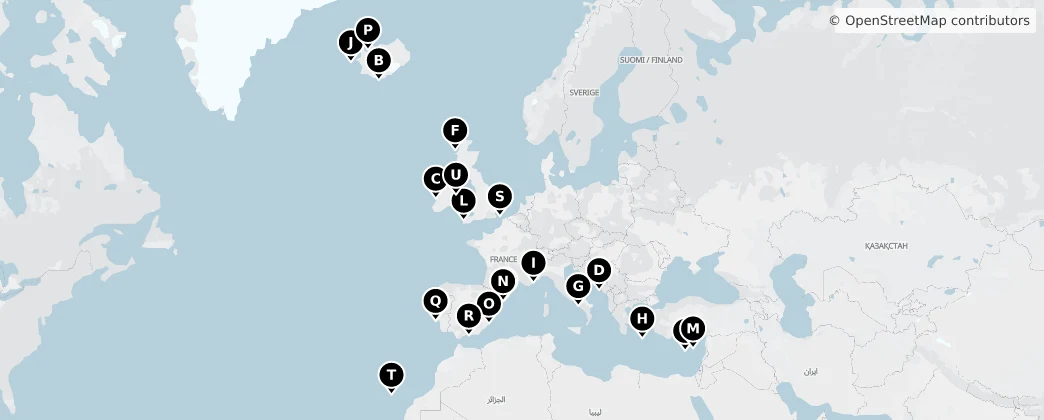 Map of Europe