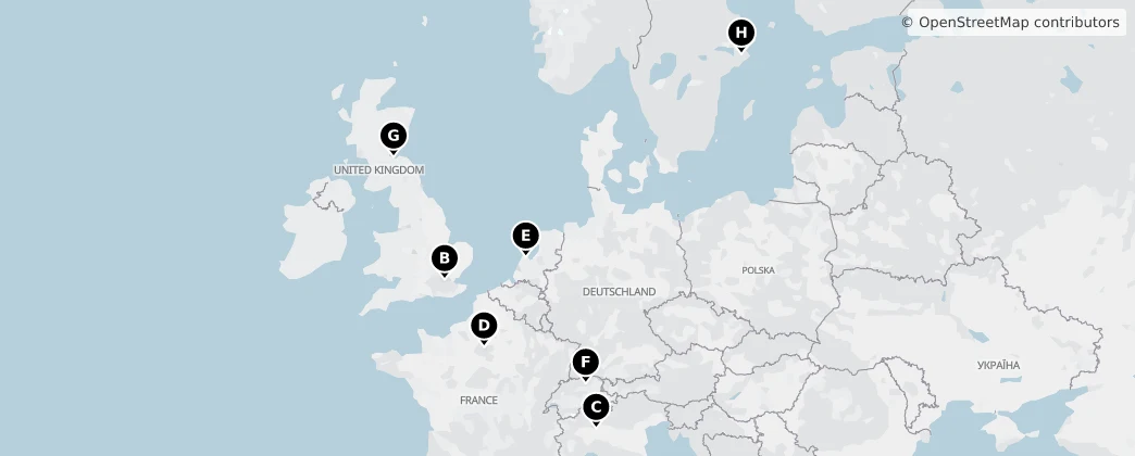 Map of Europe
