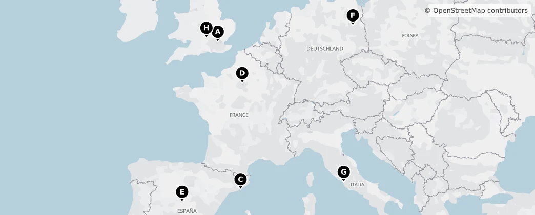 Map of Europe