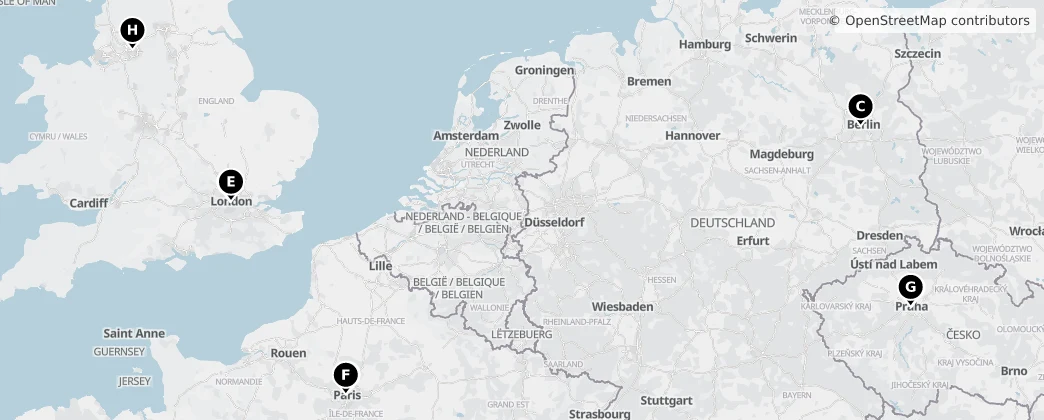 Map of Europe