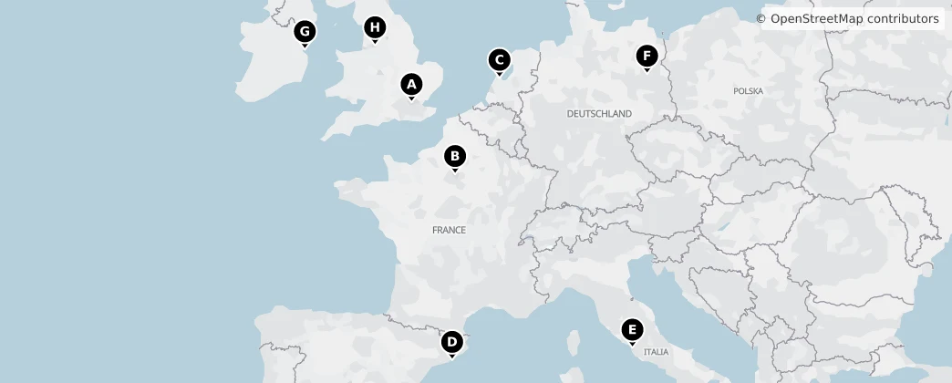 Map of Europe