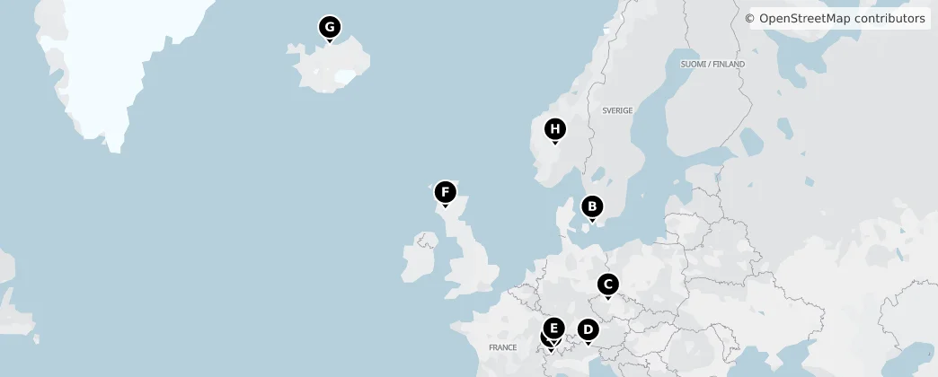 Map of Europe