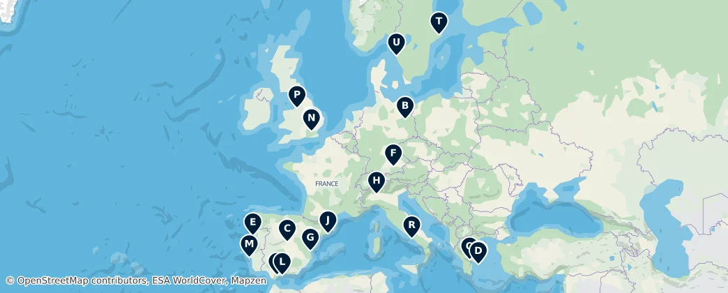 Map of Europe