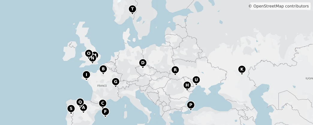 Map of Europe