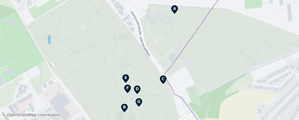 Map of Evere