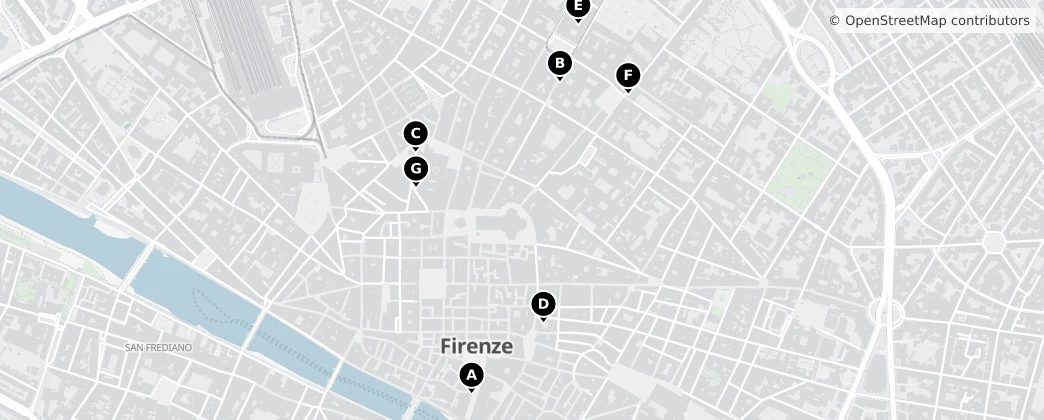 Map of Florence