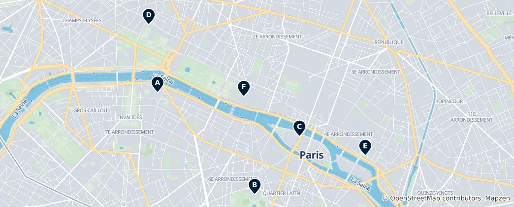 Map of France