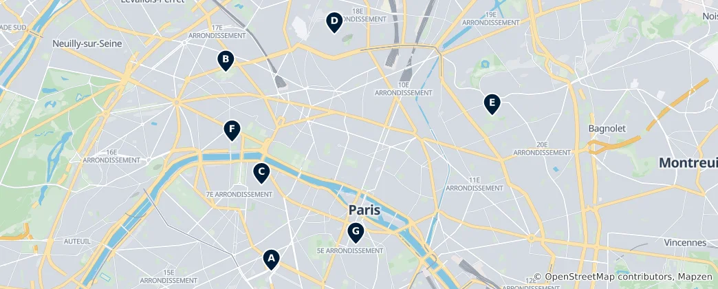 Map of France