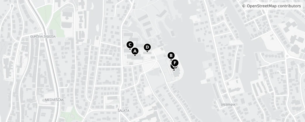 Map of Gradec