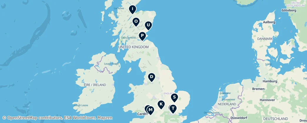 Map of Grande-Bretagne