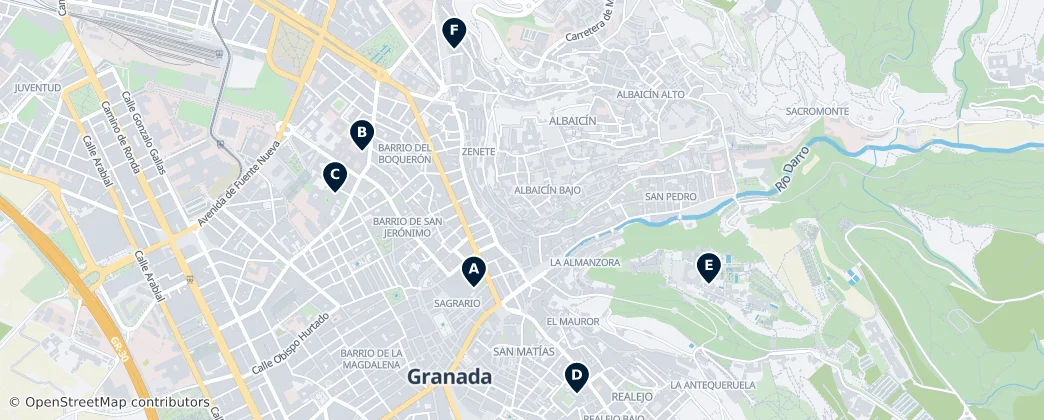 Map of Grenade