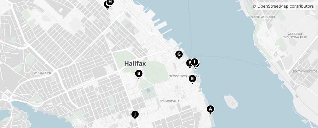 Map of Halifax County