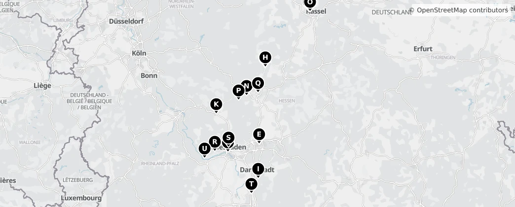 Map of Hesse