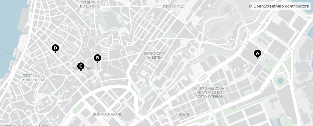 Map of Nossa Senhora de Fátima