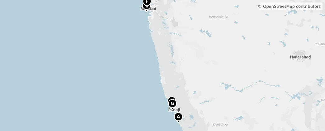 Map of Inde