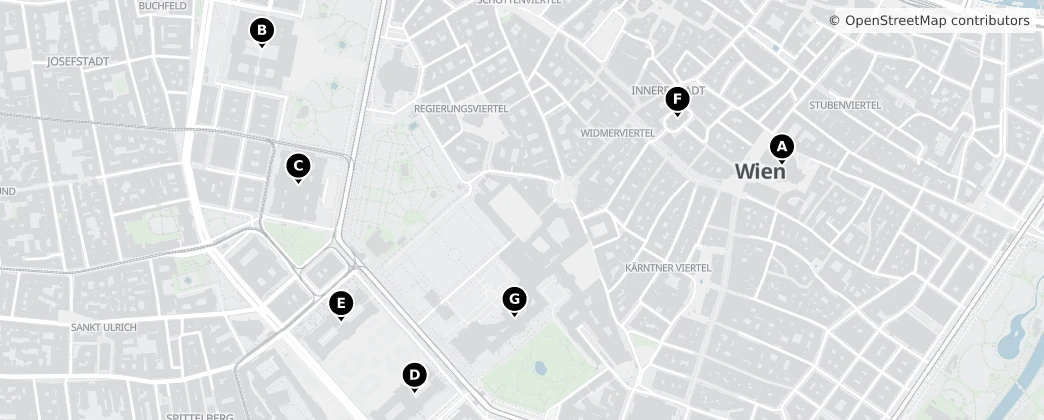 Map of Innere Stadt