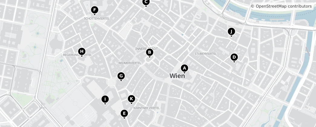 Map of Innere Stadt
