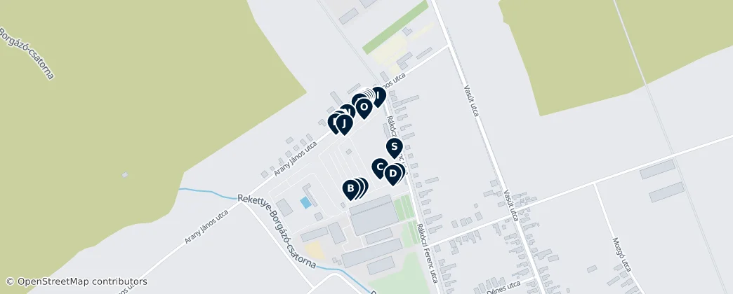 Map of Kecel