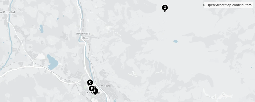 Map of Kitzbühel