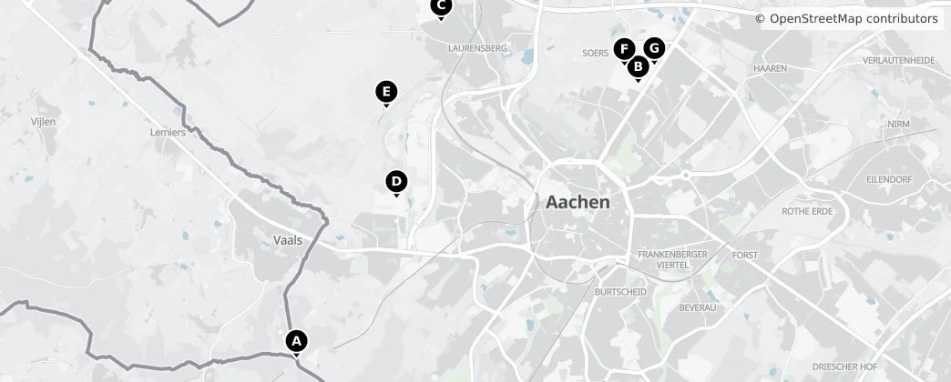 Map of Laurensberg