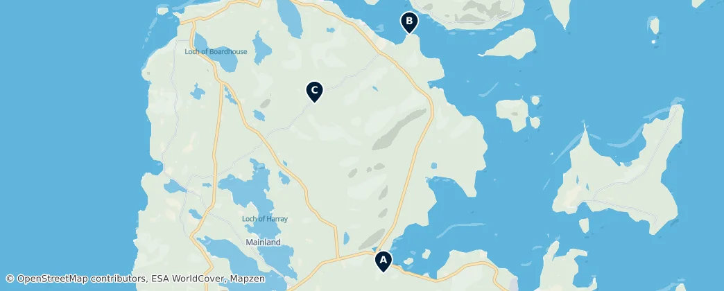 Map of Mainland