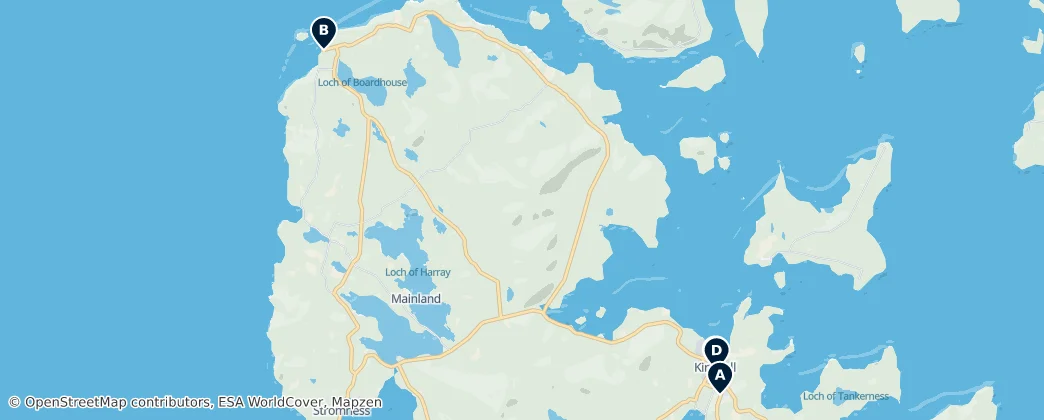 Map of Mainland
