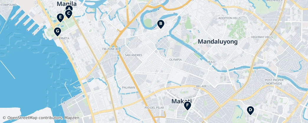 Map of Makati