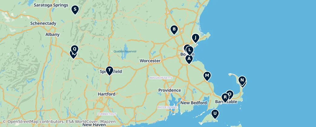 Map of Massachusetts