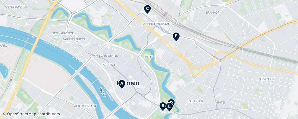 Map of Mitte