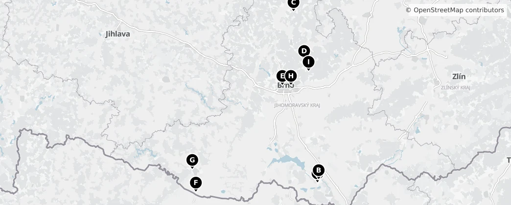 Map of Moravie-du-Sud