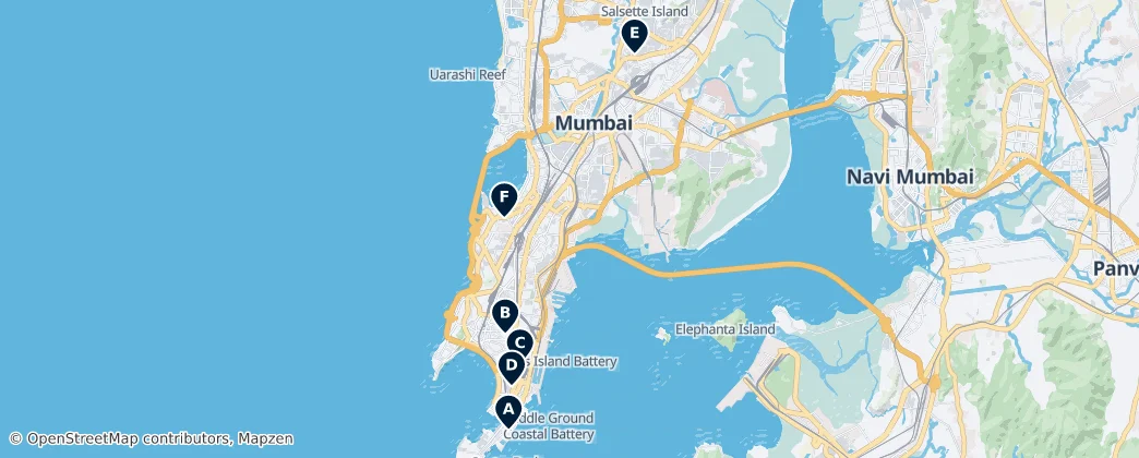 Map of Mumbai