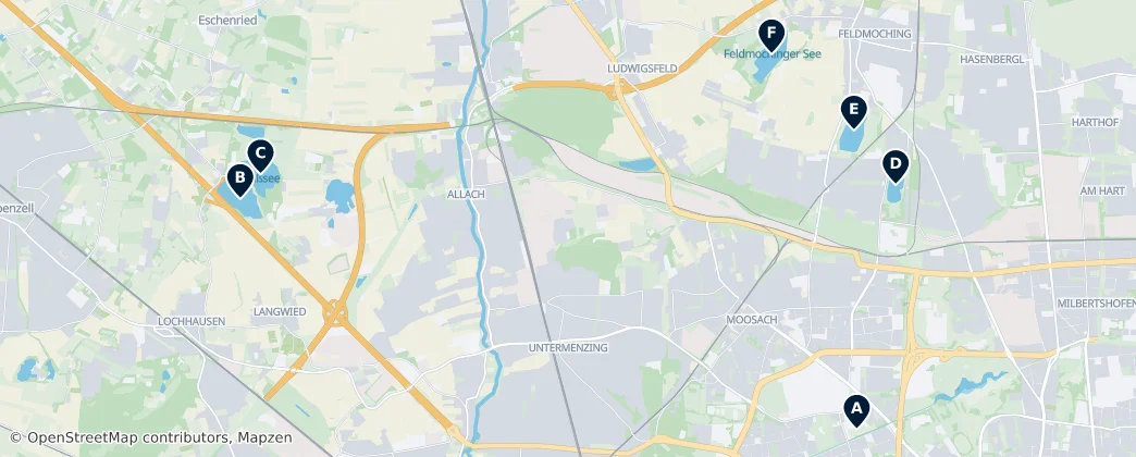 Map of Munich