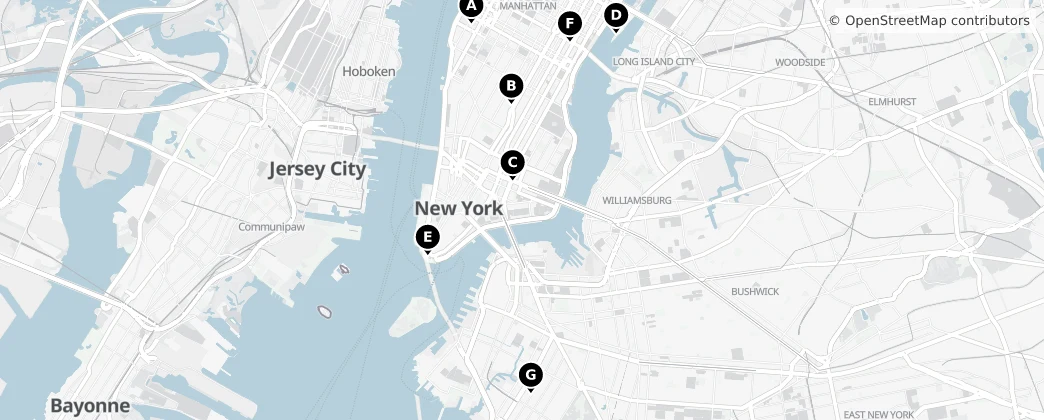 Map of New York