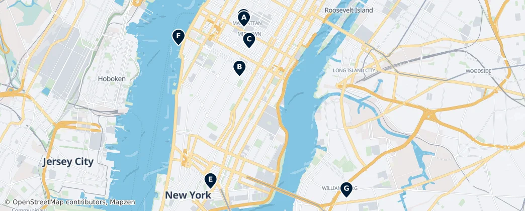 Map of New York