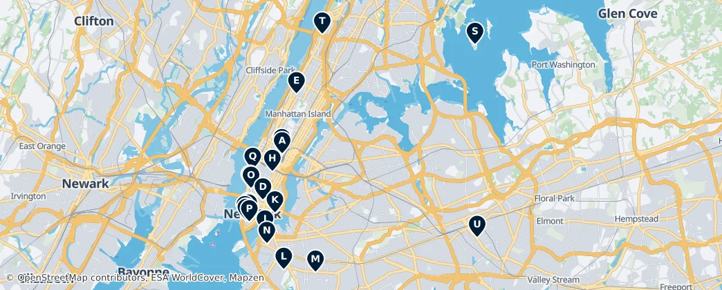 Map of New York