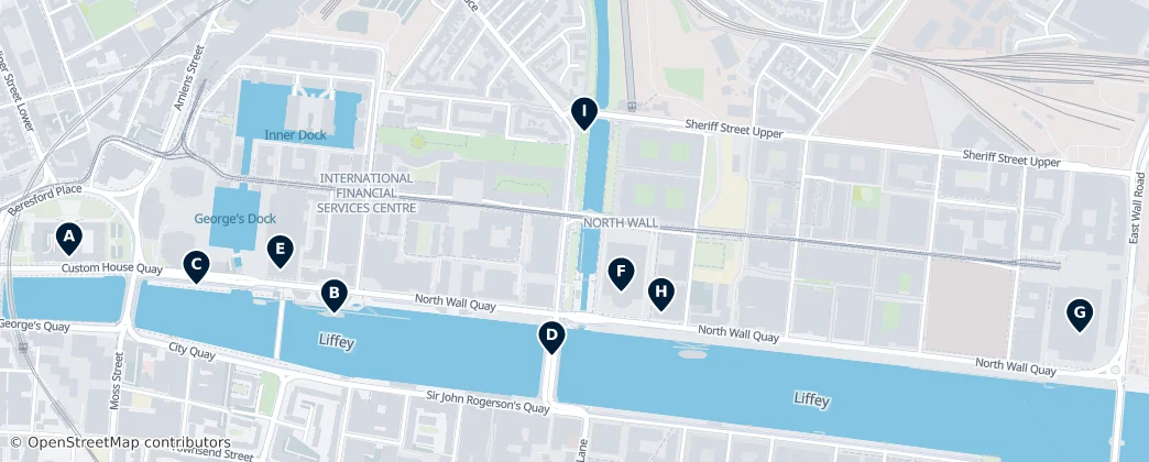 Map of North Dock
