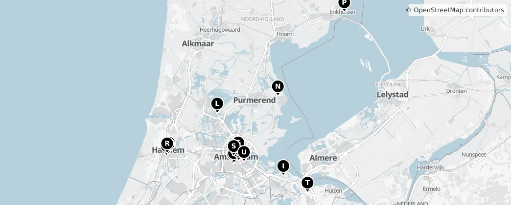 Map of Hollande-Septentrionale
