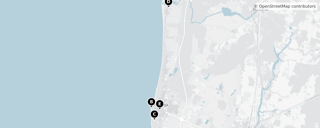 Map of Palanga