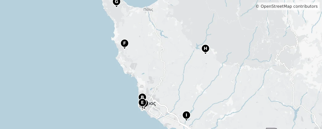 Map of Paphos