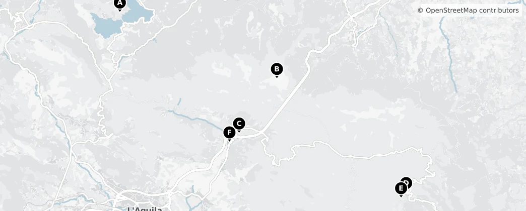 Map of Parc national du Gran Sasso e Monti della Laga