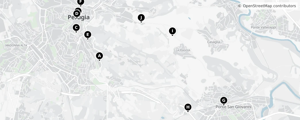 Map of Pérouse