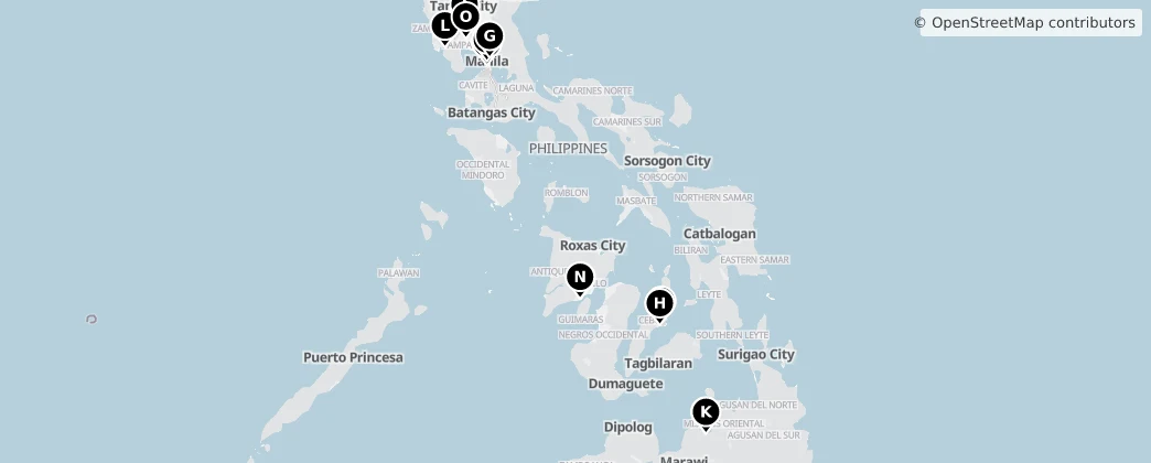 Map of Philippines