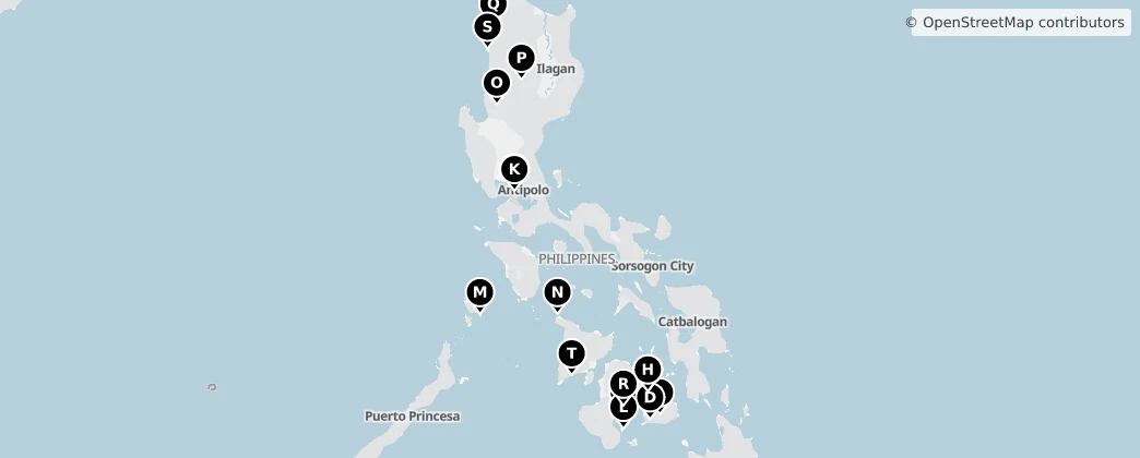 Map of Philippines maritime boundary