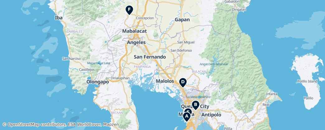 Map of Philippines