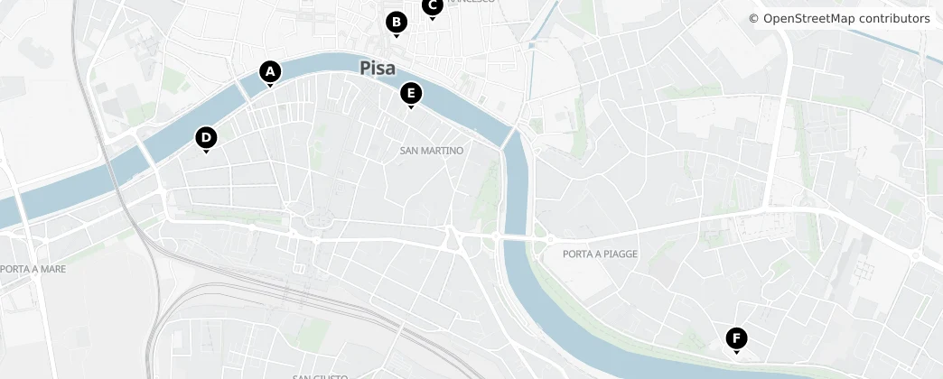 Map of Pise