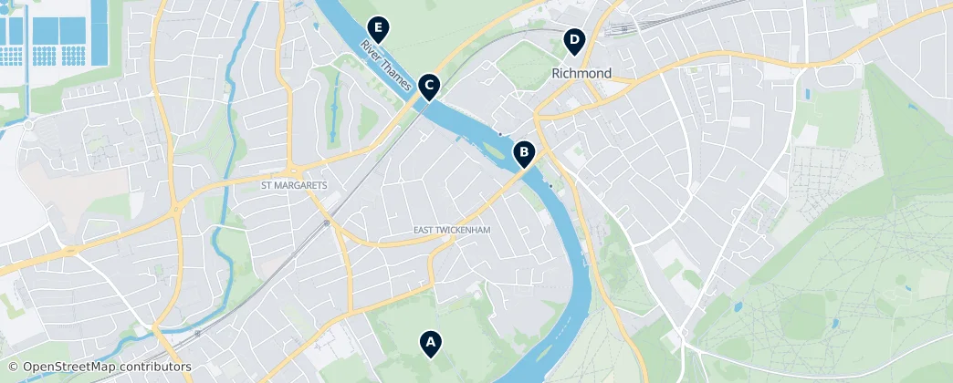 Map of Richmond