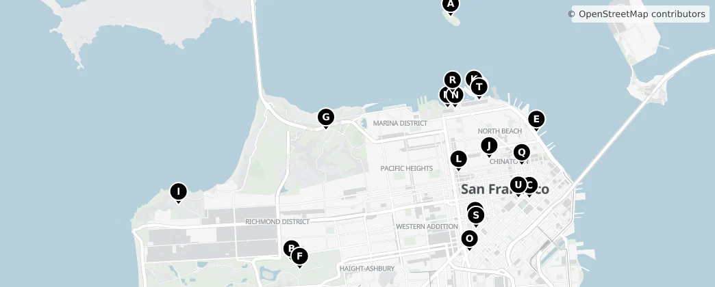 Map of San Francisco