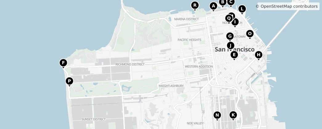 Map of San Francisco